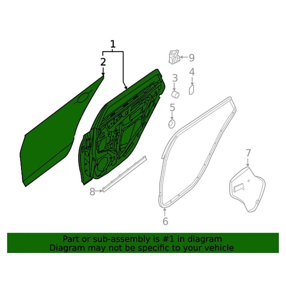 2020-ON  Sentra Sylphy Hot Selling Replaced Steel Car Rear Doors H2101-6LEEA H2100-6LEEA H21016LEEA H21006LEEA